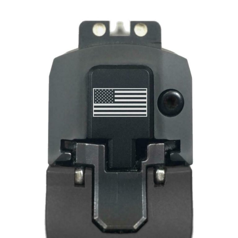 Laser Engraved Rear Cover Slide Back Plate for Sig Sauer P320 9mm/357 SIG 40 Cal Laser Edge
