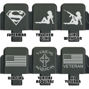 Buy SHOOSPORT Laser Engraved Aluinu Rear Cover Slide Back Plates...