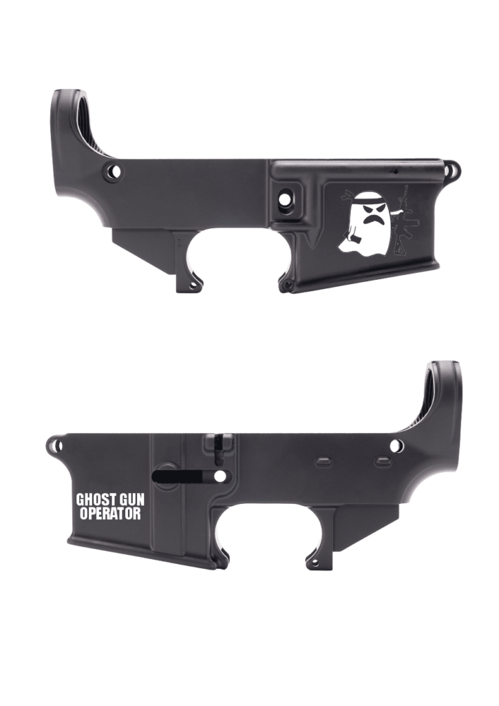 Ghost Gun Operator Engraved 80 Lower Laser Edge Tactical